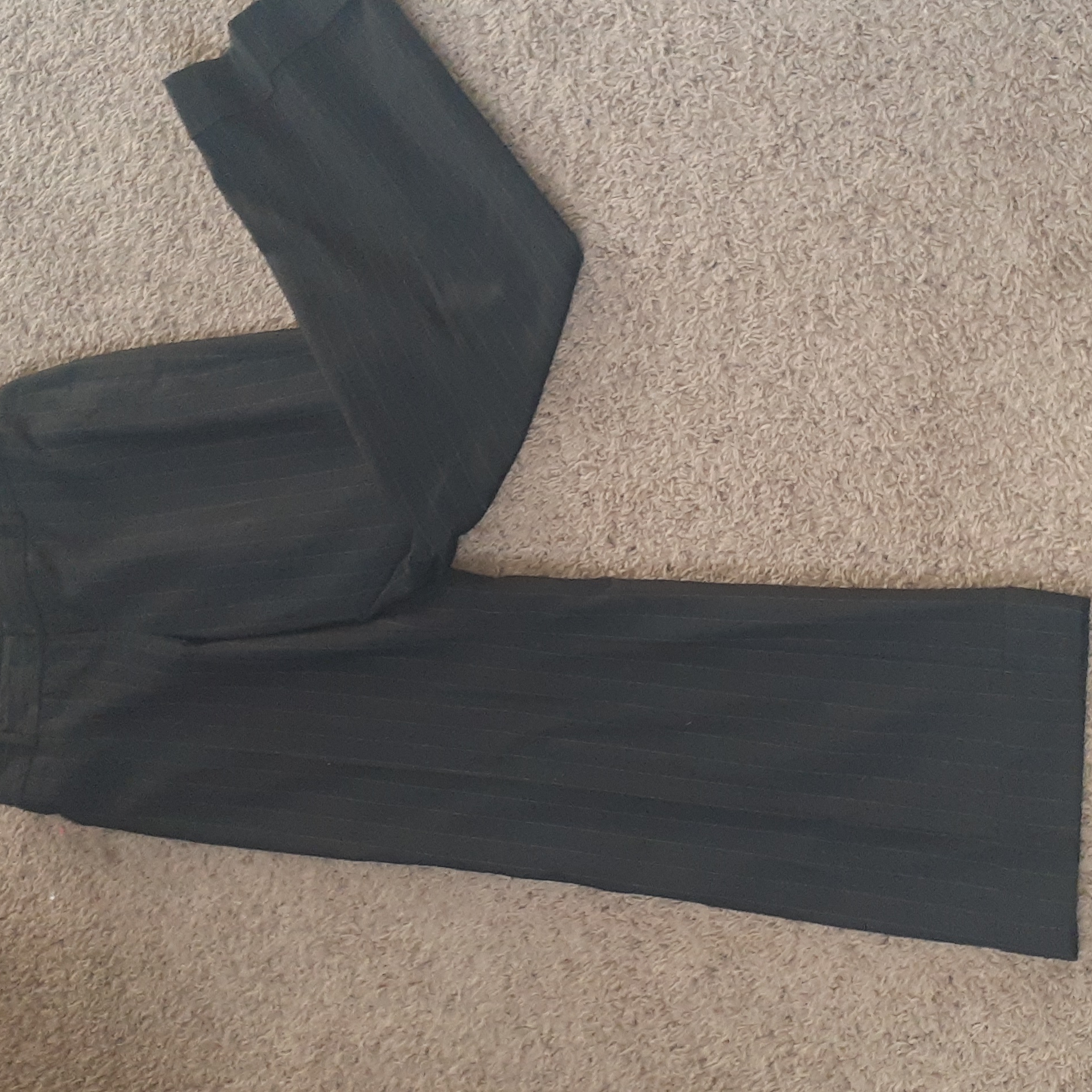 Wide Leg Suit Pants